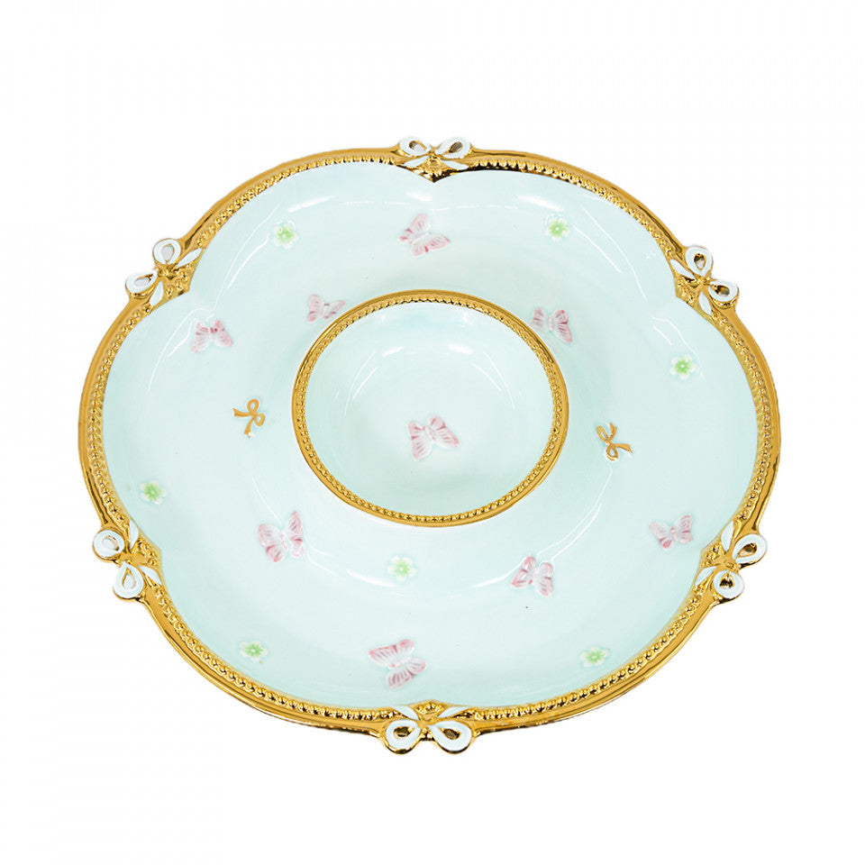 Platou decorativ din ceramica, VS-2045