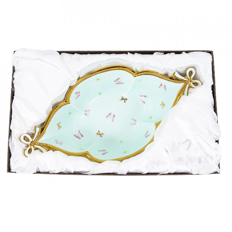 Platou decorativ din ceramica, VS-2057