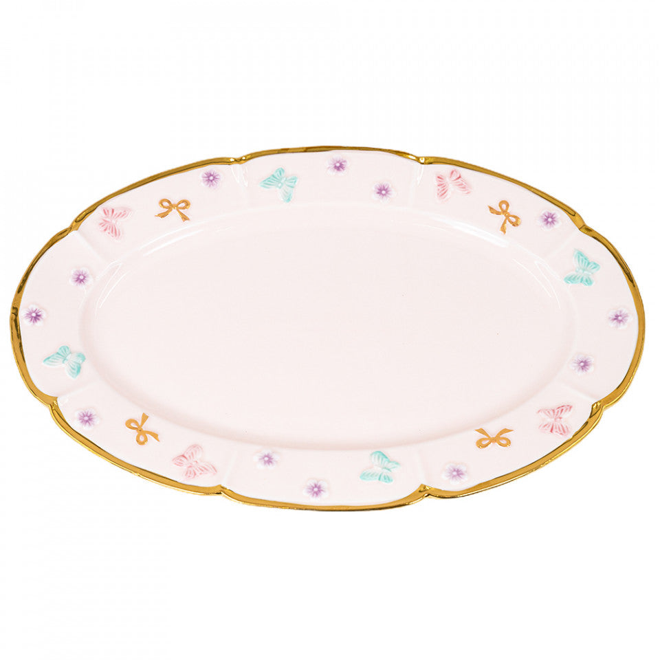 Platou decorativ din ceramica, VS-2073