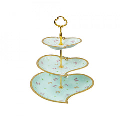 Platou decorativ etajat din ceramica, VS-2056