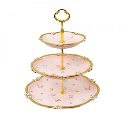 Platou decorativ etajat din ceramica, VS-2081
