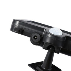 Lampa solara Flippy cu senzor de miscare, 108 COB LED, 2 grile, ip65, negru