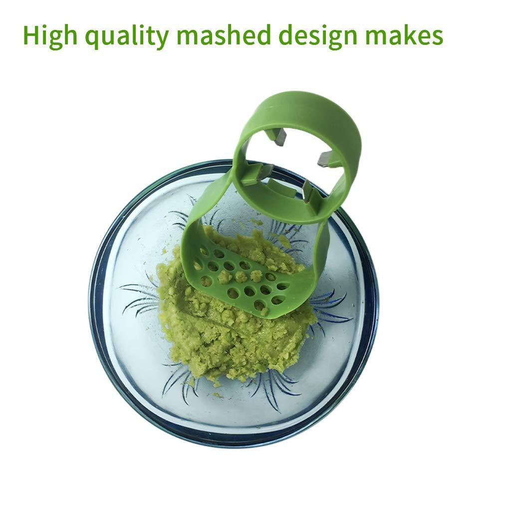Recipient de Depozitare Avocado 5in1, Flippy, Etans, pentru Frigider, din Plastic, Dispozitiv de Taiat, Curatat, Feliat, 15x4.5x7 cm, Gri