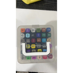 Set Cutie 36 Markere, Flippy, cu Alcool, Artist Markers, Cutie Plastic cu Maner, Flippy, Multicolor
