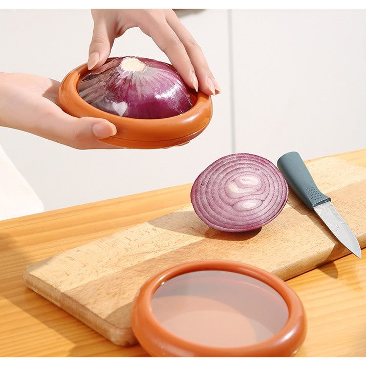 Set 4 Recipiente pentru Pastrarea Proaspata a Legumelor, Flippy, Cutii Portabile Sigilate Anti-oxidare, 4 Forme Diferite pentru Legume sau Fructe, Culori diferite
