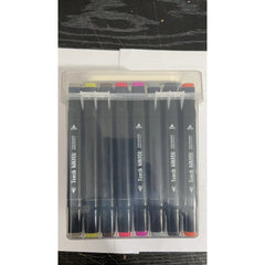 Set Cutie 48 Markere, Flippy, cu Alcool, Artist Markers, Cutie Plastic cu Maner, Flippy, Multicolor