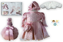 Set Botez Rose Princess cu Blăniță