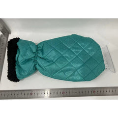 Set Manusa si Racleta pentru Zapada, Flippy, Impermeabila, Izolatie de Bumbac, 31 x 15 cm, Verde