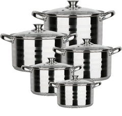 Set oale din Inox 10 piese BL-1424-10 BLAUMANN FOR YOUR HOME
