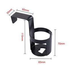 Suport pentru Pahar in Automobil, Flippy, Suport Pahar pentru Masina, din Plastic / ABS, Anti Alunecare, Universal pentru Bauturi Reci sau Calde, ABS, 11.5 x. 6.5 x 6.5 cm Negru