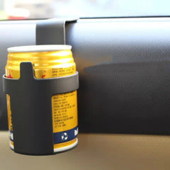 Suport pentru Pahar in Automobil, Flippy, Suport Pahar pentru Masina, din Plastic / ABS, Anti Alunecare, Universal pentru Bauturi Reci sau Calde, ABS, 11.5 x. 6.5 x 6.5 cm Negru