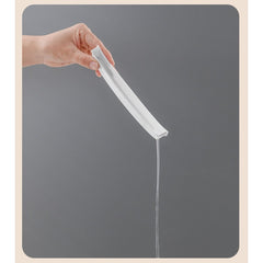 Suport de Bucatarie, Flippy, pentru Capace/Tocatoare, din Plastic, Colectare Apa Scursa, Montare fara Perfoarare, 33.3 x 20.7 x 3.5 cm, Alb