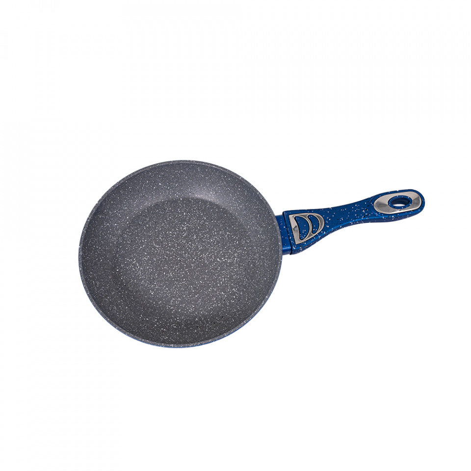 Tigaie universala Wellberg, cu interior antiaderent, diametru 24 cm, WB-2266-24B