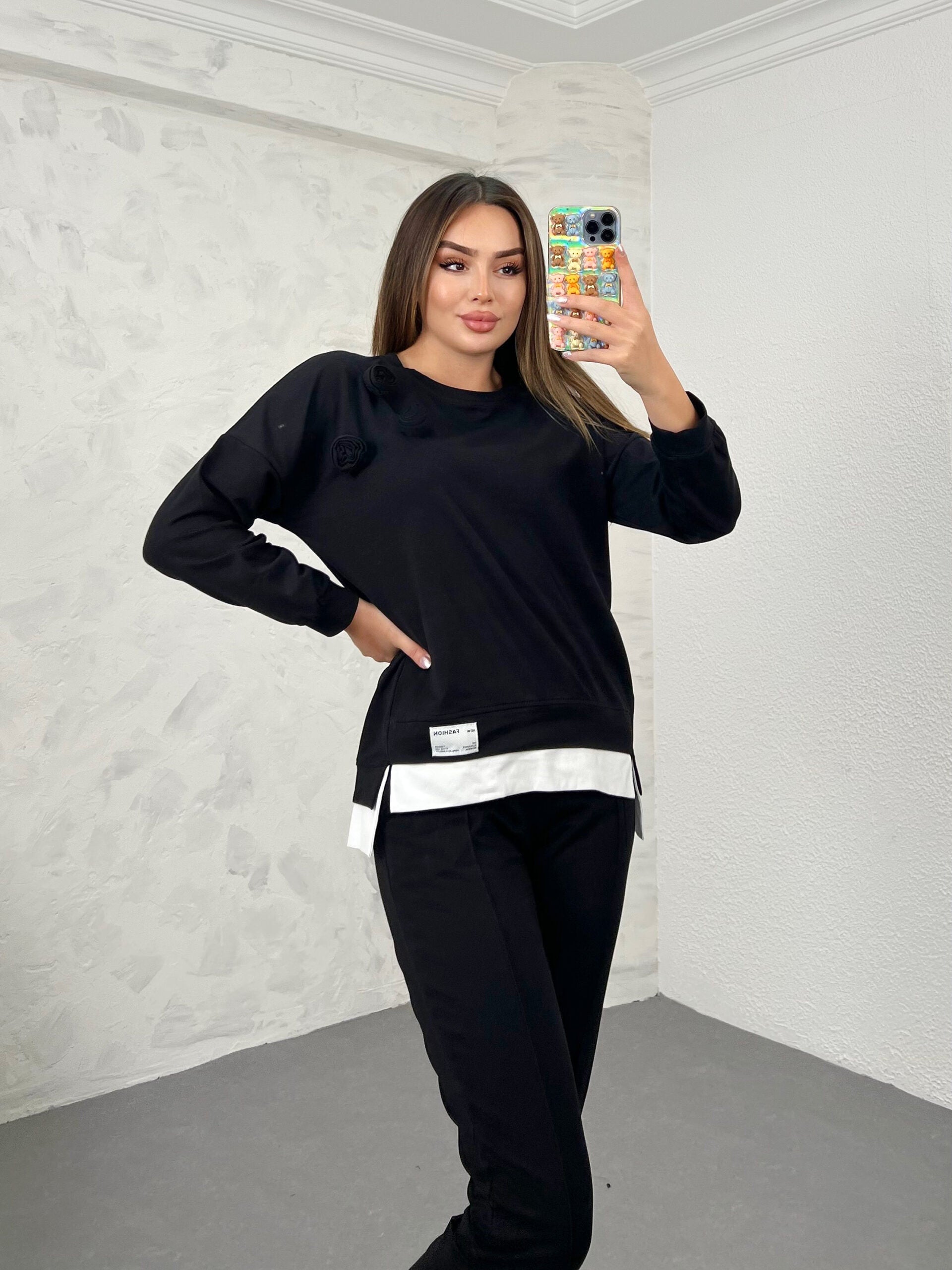Trening dama bumbac Rose 3853