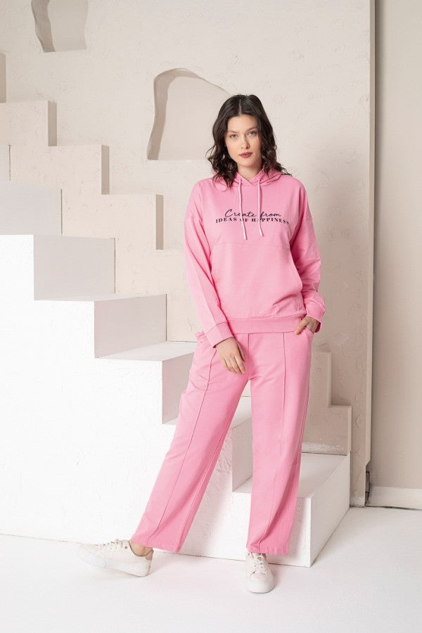 Trening Dama Batal cu Pantaloni Evazati – Eleganta Lejera in Marimi Mari