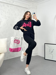 Trening dama bumbac Barbie 3874