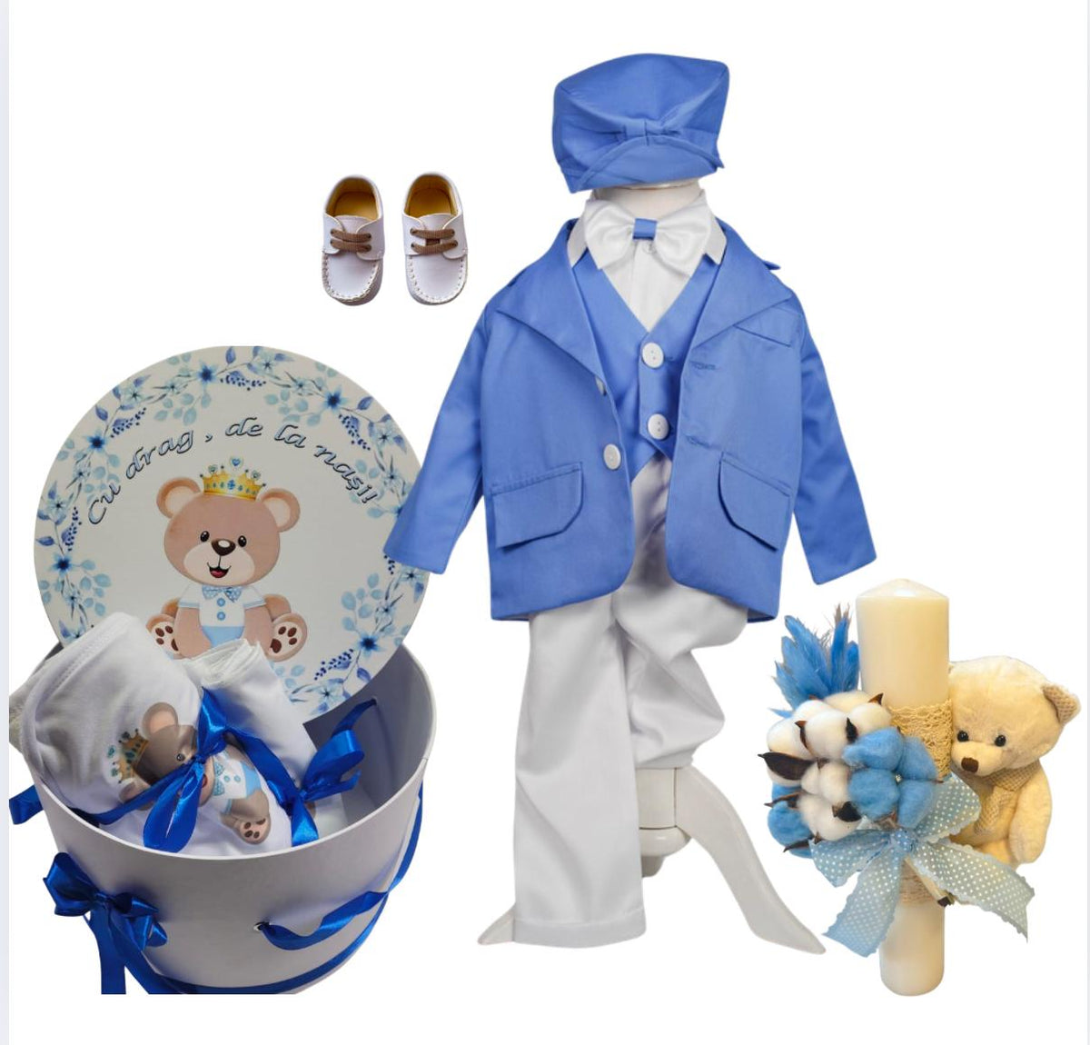 Trusou botez baieti – Bluey Blue