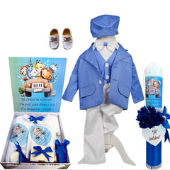 Trusou botez baieti – Light Blue