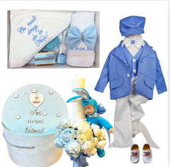 Trusou botez baieti – Gentleman Blue