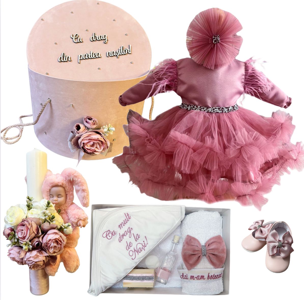 Trusou botez fete – Princessy Dress