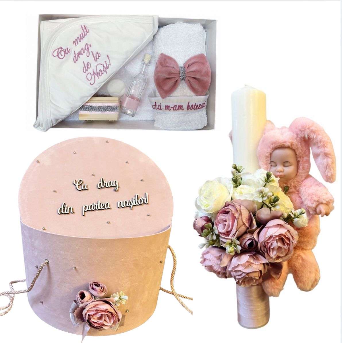 Trusou botez si lumanare Angel’s Dream