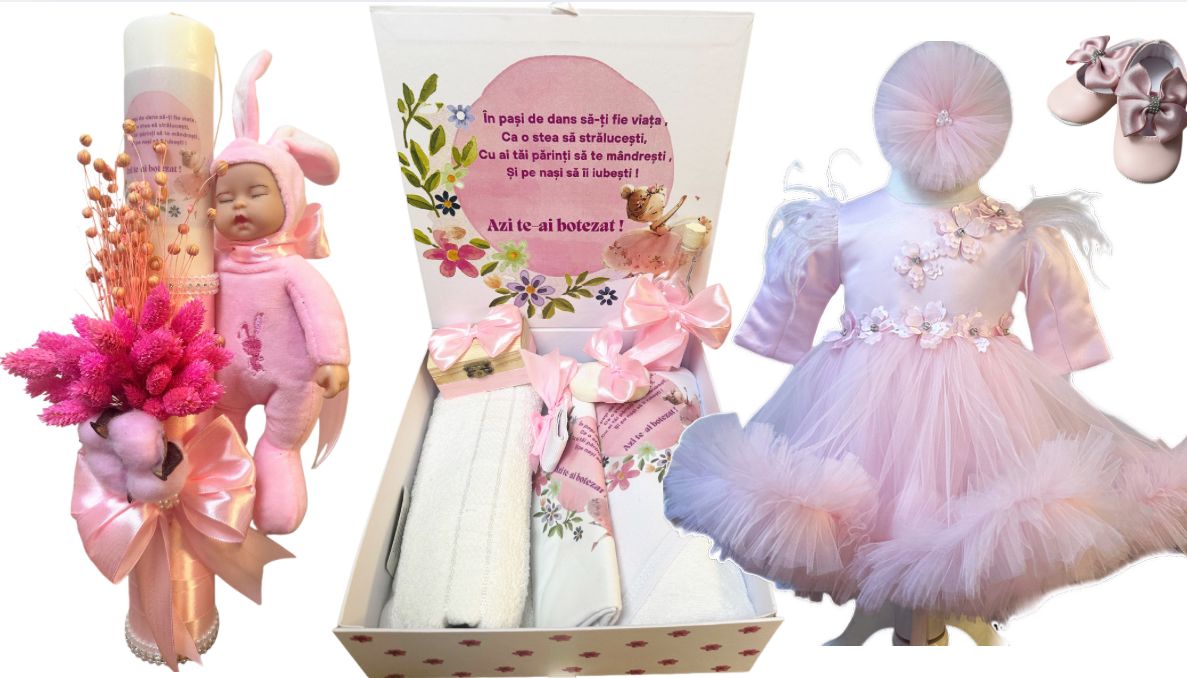 Trusou botez fete – Baby Frannie