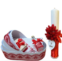 Trusou botez fete – Baby Erin