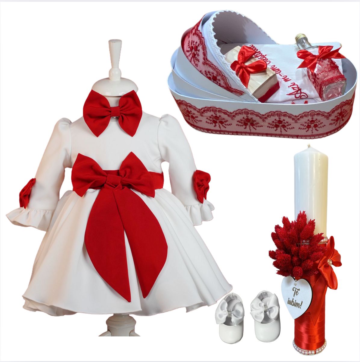 Trusou botez fete – Baby Erin