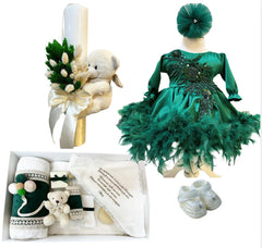 Trusou botez fete – Luxury Baptism Set