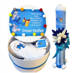 Trusou botez baieti – Micutul Emi