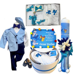 Trusou botez baieti – Micutul Emi