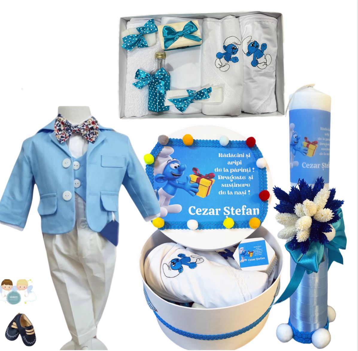 Trusou botez baieti – Micutul Luca