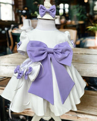 Trusou botez fete – Baby in Lila