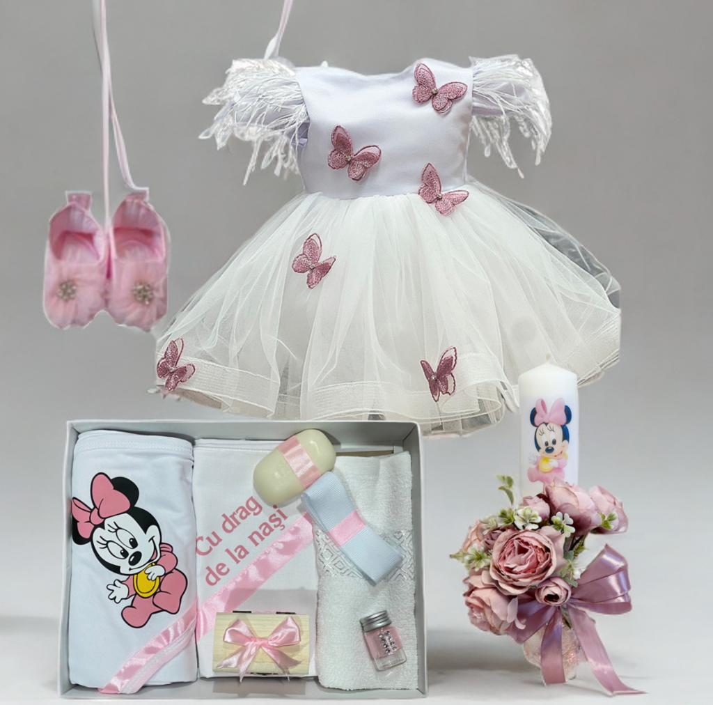 Trusou botez fete – Baby Minnie