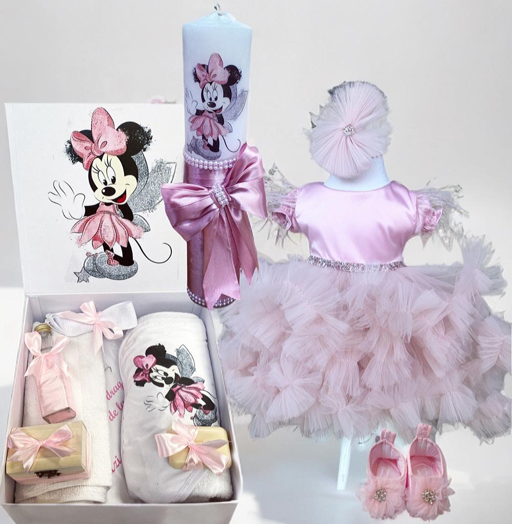 Trusou botez fete – Luna Roz