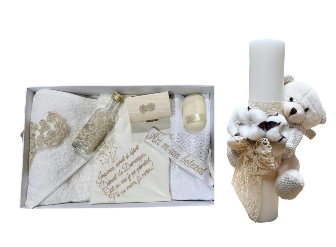 Trusou botez baieti – Golden Teddy