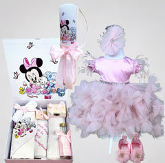 Trusou botez fete – Pinky Promise cu Minnie
