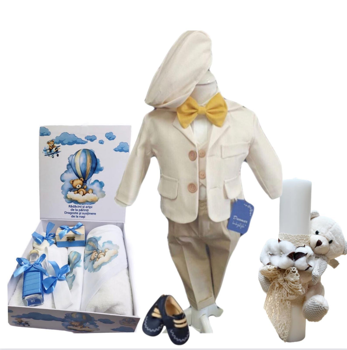 Trusou botez baieti – Boho Baby Bohemian Bundle