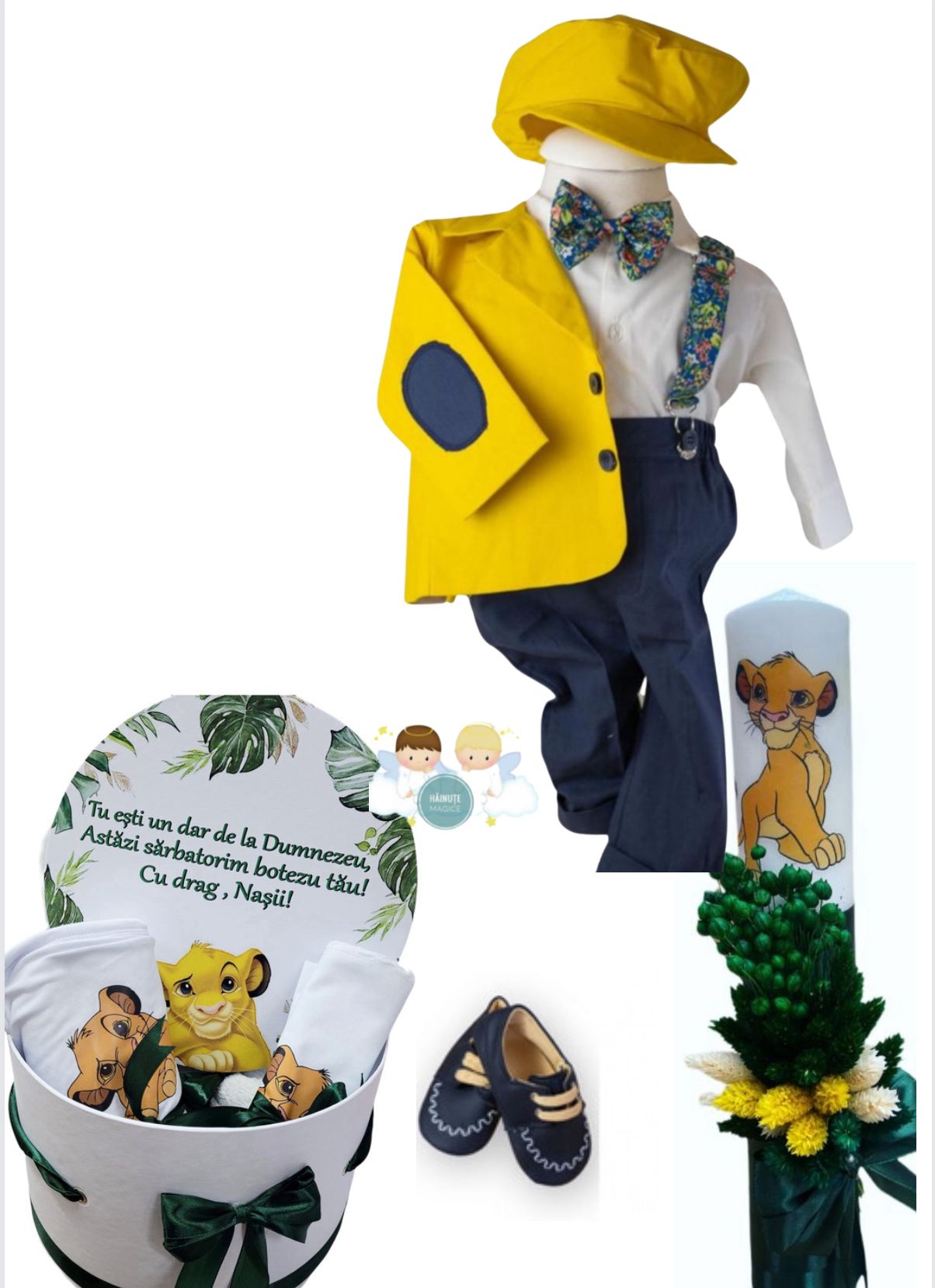Trusou botez baieti – Micutul Gigi