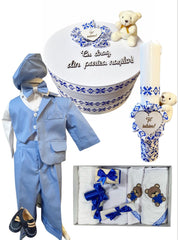 Trusou botez baieti – Fashion Baby Baptism Set