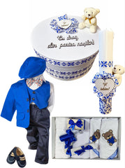 Trusou botez baieti – Charming Prince Baptism Set