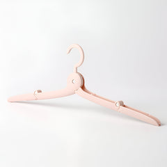 Umeras Pliabil de Calatorie, Flippy, Mini Cuier Portabil pentru Haine, Suport de Uscare, 14x7x1.4cm, Roz