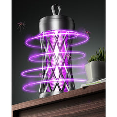 Lampa Anti-Insecte, Flippy, Lumina UV, Electrica, Incarcare USB, 5V, 1A, Silentioasa, 12 x 6 m, Negru